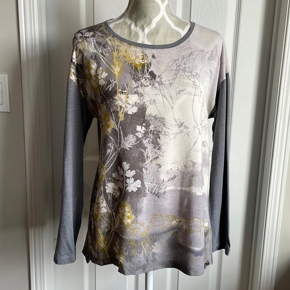 White Stuff Uk Brand Graphic Print Long 